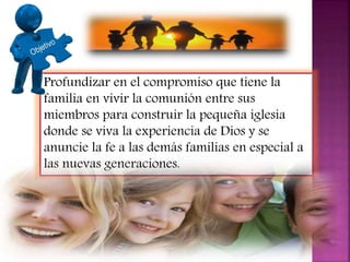 Tema 3 La Familia escuela de comunión para anunciar la fe | PPSX