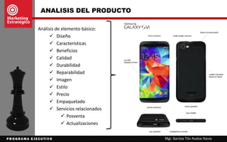 Mgr. Santos Tito Avalos Navia
ANÁLISIS DE LOS
RECURSOS MATERIALES
Y TECNOLÓGICOS
 