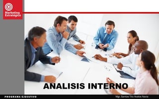 Mgr. Santos Tito Avalos Navia
http://youtube.com/watch?v=FGCtNmpxQcw
ANÁLISIS DE LA PUBLICIDAD
 