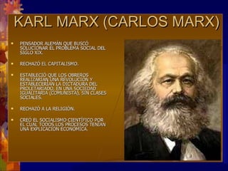 Sobre Karl Marx