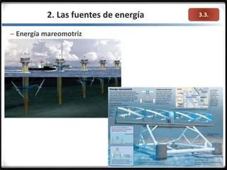 3.3.2. Las fuentes de energía
– Energía mareomotriz
 
