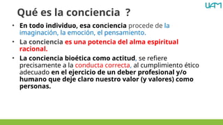 Tema 3. Leyes y fabriccacion de conciencia y Voluntad | PPTX