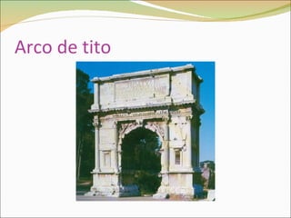 Arco de tito 