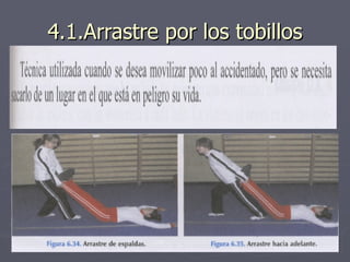 4.1.Arrastre por los tobillos 