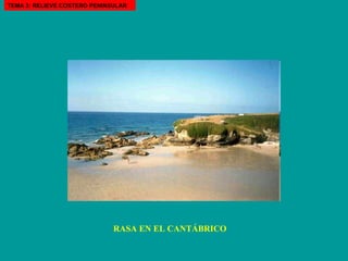 RASA EN EL CANTÁBRICO TEMA 3: RELIEVE COSTERO PENINSULAR 