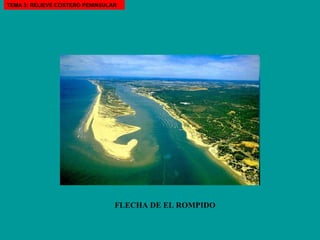 FLECHA DE EL ROMPIDO TEMA 3: RELIEVE COSTERO PENINSULAR 