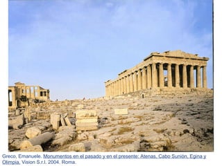 TEMA 3: ESPACIOS Y MONUMENTOS DE LA ATENAS CLÁSICA. | PPT