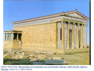 TEMA 3: ESPACIOS Y MONUMENTOS DE LA ATENAS CLÁSICA. | PPT