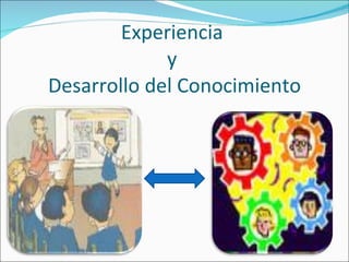 Experiencia  y  Desarrollo del Conocimiento 