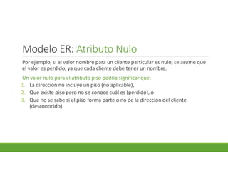 Tema3 modelo entidadrelacion | PDF