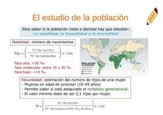 El estudio de la población