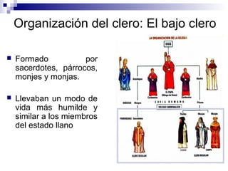 Tema 3 (4) el clero | PPT