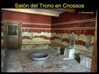Salón del Trono en Cnossos 