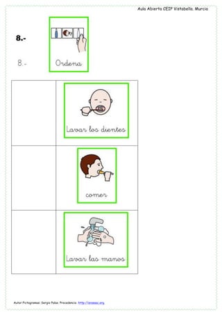 Aula Abierta CEIP Vistabella. Murcia
Autor Pictogramas: Sergio Palao. Procedencia http://arasaac.org.
	
  
 