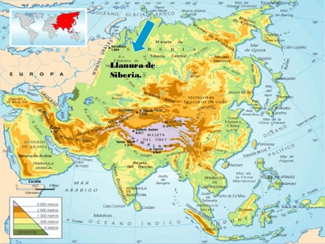 Tema 3 El relieve de Asia y Oceanía.
