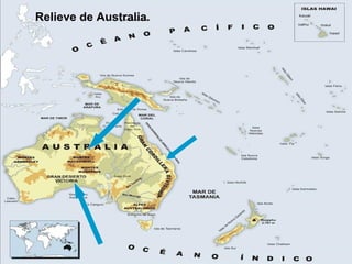 Relieve de Australia.
 