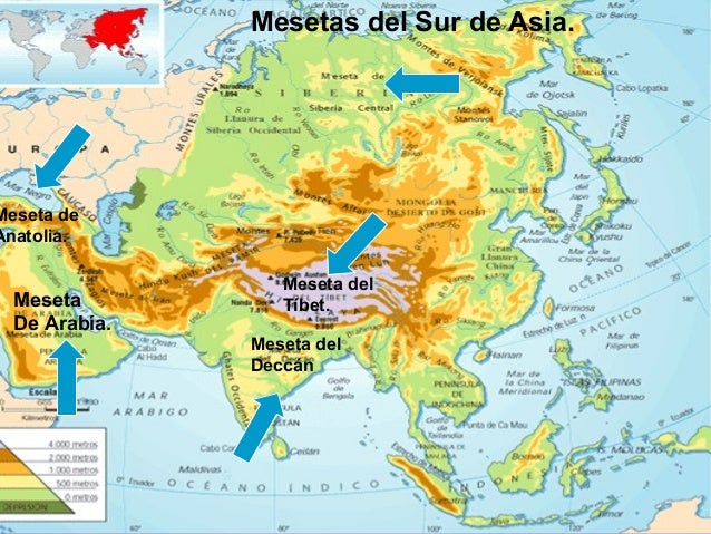 Tema 3 1º ESO Relieve de Asia y Oceania 2013