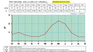 RÉGIMEN NIVO-PLUVIAL
 