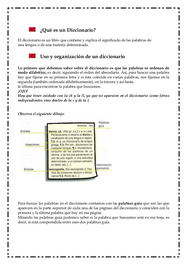 Significado De Palabras Diccionario