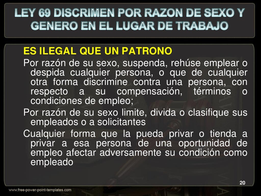 LEYES LABORALES EN PUERTO RICO