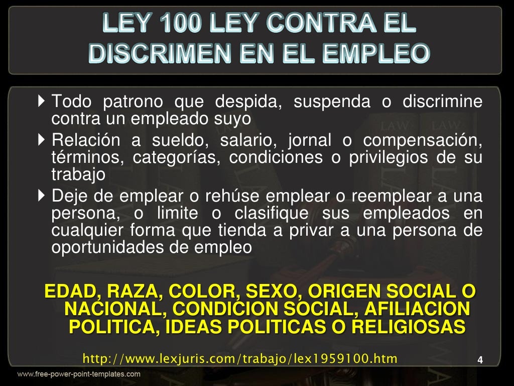 LEYES LABORALES EN PUERTO RICO