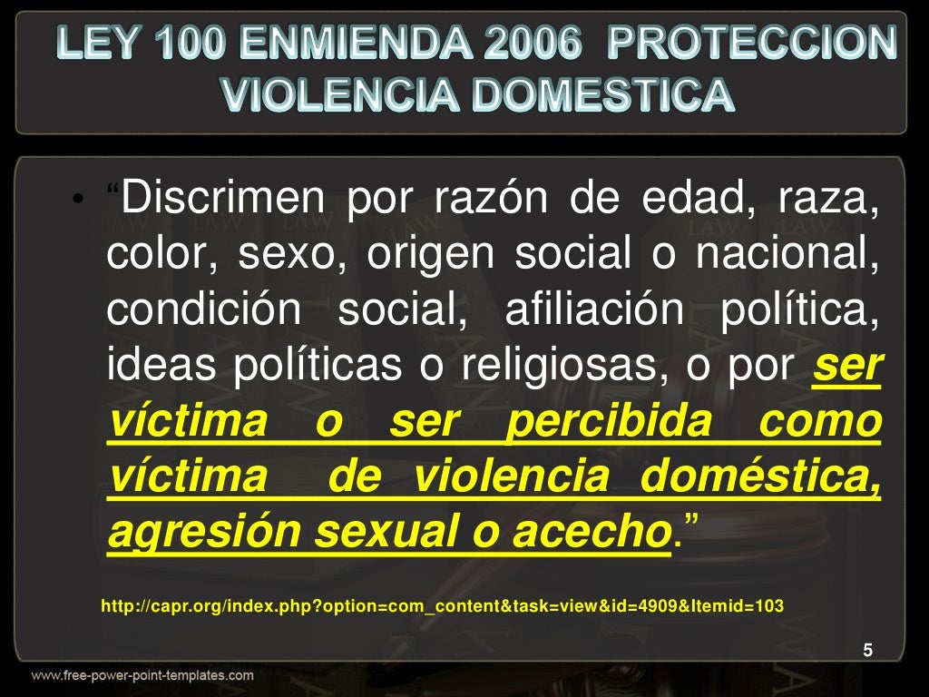 LEYES LABORALES EN PUERTO RICO