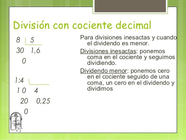 Tema 3 operaciones con numeros decimales