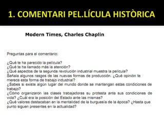 Modern Times, Charles Chaplin
 