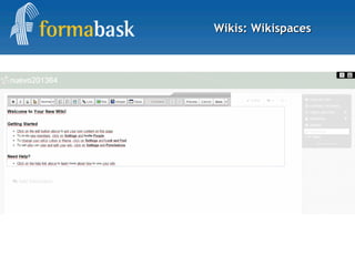 Wikis: WikispacesWikis: Wikispaces
 
