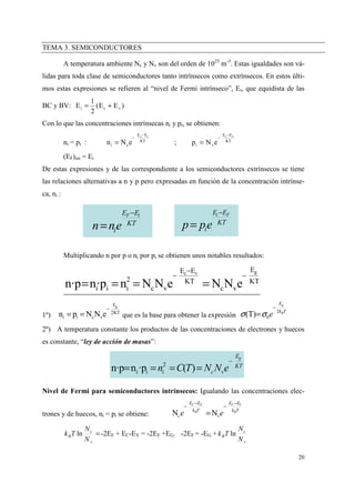 Tema3 semiconductores | PDF