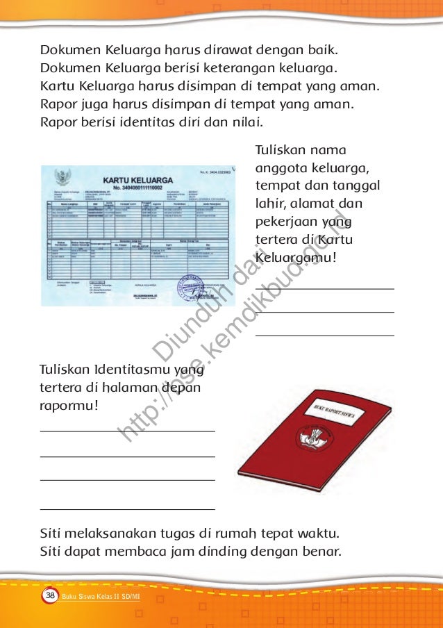 Tema 3 tugasku sehari hari (buku siswa)