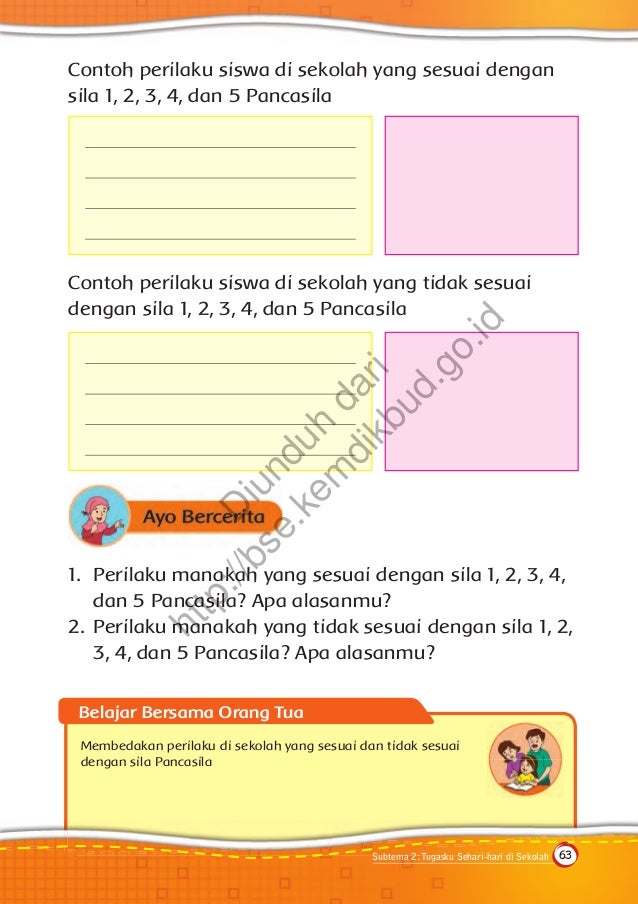 Tema 3 tugasku sehari hari (buku siswa)