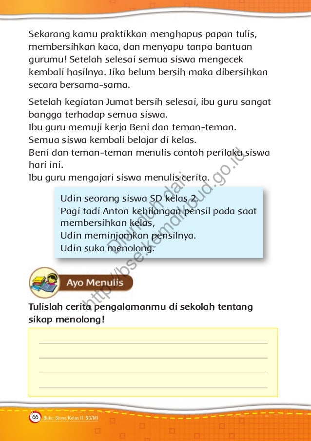 Tema 3 tugasku sehari hari buku siswa Tema 3 tugasku sehari hari buku siswa