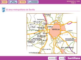 El área metropolitana de Sevilla 