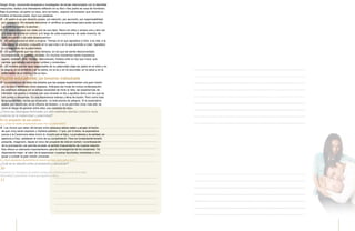 Sergio Sinay, reconocido terapeuta e investigador de temas relacionados con la identidad
masculina, realiza una interesante reflexión en su libro «Ser padre es cosa de hombres».
Bajo la premisa «el padre no nace, sino se hace», expone «la travesía» que recorre un
hombre al hacerse padre. Aquí sus palabras:
Æ «El padre lo es por derecho propio, por elección, por asunción, por responsabilidad,
por conciencia. No necesita demostrar ni certificar su paternidad para poder asumirla.
La confirma cuando la asume».
Æ «El padre se hace con cada uno de sus hijos. Nace con ellos y renace una y otra vez
a lo largo de la vida en común, a lo largo de cada experiencia, de cada vivencia, de
cada encuentro y de cada desencuentro».
Æ «El padre conoce el dolor y el goce. Tiempo en el que agradece a Dios, a la vida, a la
naturaleza, al universo, a aquello en lo que cree o en lo que aprende a creer. Agradece
la consagración de la paternidad».
Æ «El padre siente que hay otros tiempos, en los que se siente desconcertado,
incomprendido, no querido, olvidado. En muchos momentos siente impotencia,
agobio, soledad, furia, fracaso, desconsuelo, tristeza ante su hijo que crece, que
cambia, que adopta sus propios rumbos y conductas».
Æ «El hombre que se hace responsable de su paternidad elige ser padre en el dolor y en
la alegría, en la tormenta y en la calma, en la luz y en la oscuridad, en la salud y en la
enfermedad de sí mismo y de su hijo».
Padres-educadores: un binomio indisoluble
Æ La experiencia de años nos enseña que las parejas experimentan una gran ilusión
por su futuro inmediato como esposos. Anticipan las horas de mutua contemplación,
los extensos diálogos sin la odiosa necesidad de mirar el reloj, las experiencias de
intimidad, los gestos y miradas con que iniciarán el día y aquellos otros con los que se
irán juntos a descansar. Es una experiencia intensa y llena de ilusión. Pero como todo
en la humanidad, herida por el pecado, no está exenta de peligros. Si la expectativa
acaba, por decirlo así, en la «Noche de Bodas», y no se permiten mirar más allá; se
corre el riesgo de generar entre ellos una «soledad de dos».
¿Cómo las ideologías feministas y/o anti-natalistas atentan contra la recta
vivencia de la maternidad y paternidad?
En tu proyecto de ser padre…
a) ¿Cómo te estás preparando para vivir tu paternidad?
Æ Los novios que salen del templo entre aplausos deben saber y acoger el hecho
de que «hoy serán esposos y mañana padres». Y que, por lo tanto, la expectativa
previa a la Ceremonia debe incluir la «ilusión por el hijo». La prudencia y la caridad, en
apertura a Dios, señalarán el inicio de su cumplimiento. Pero es fundamental tenerlo
presente, imaginarlo, desde el inicio del proyecto de vida en común. La anticipación
de la procreación nos permite acceder al sentido trascendente de nuestra relación.
Nos ofrece un elemento importantísimo para la convergencia de los corazones. Va
disponiendo mejor -al calor de la esperanza- nuestras facultades orientadas a vivir,
gozar y cumplir la gran misión universal.
b) ¿Qué quisieras transmitirle al nuevo ser que será parte de ti?
¿Cuál es la relación entre procreación y educación?
50
Encuentro II: Sacramento de unidad, enriquecida y fortalecida a través de los hijos
Maternidad y paternidad: el amor que engendra y educa
51
 