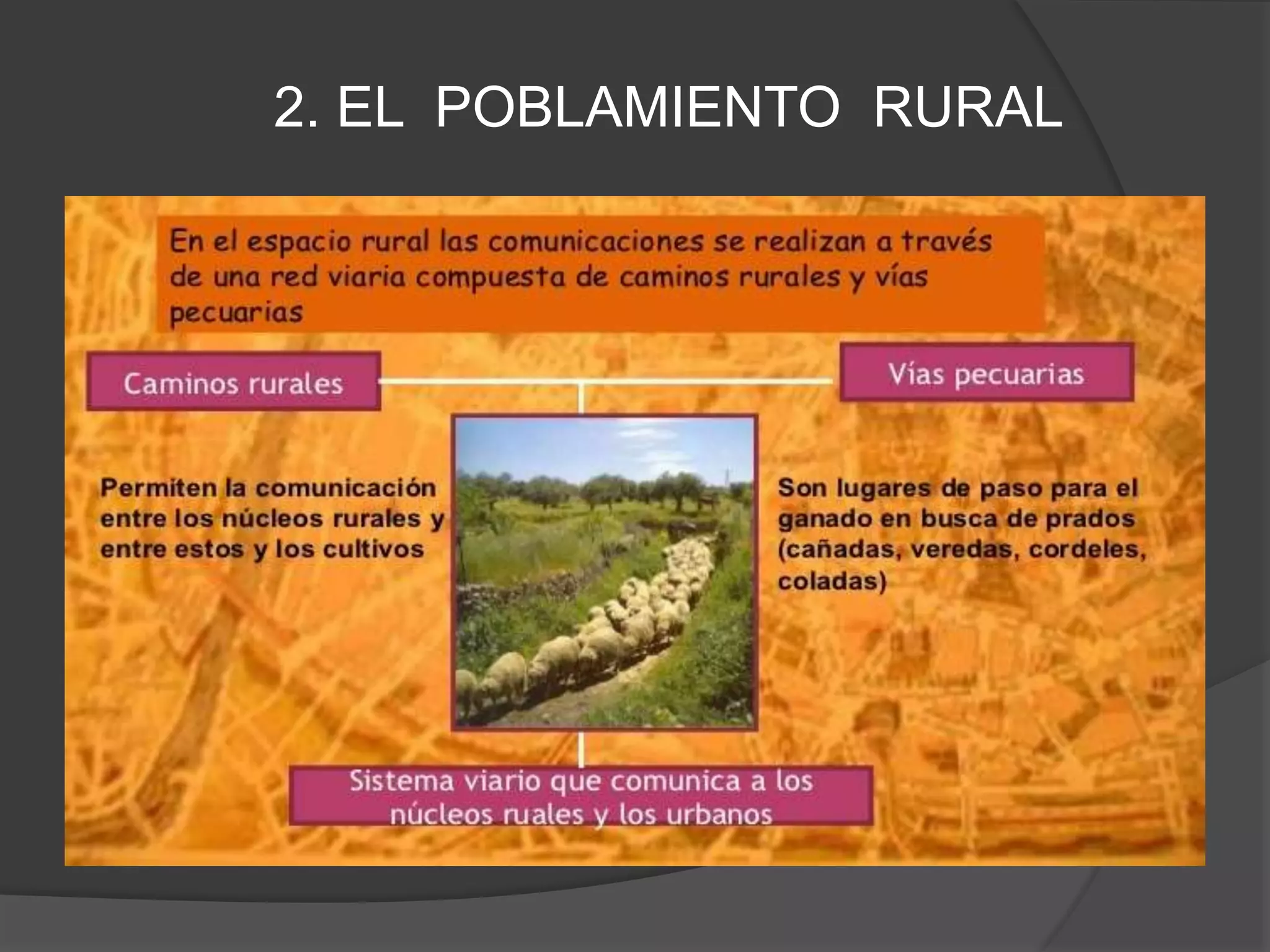 2. EL POBLAMIENTO RURAL
 