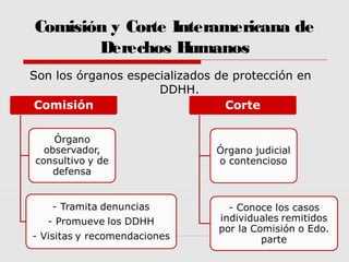 Tema 4. Sistemas de protección Internacional de los Derechos Humanos | PPT