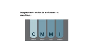 Integración del modelo de madurez de las
capacidades
 