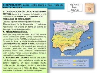 Tierras que se incorporan a los diferentes reinos