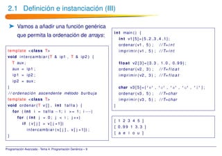Tema4 programación generica | PDF