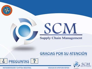 VALVULAS DE APERTURA RAPIDA