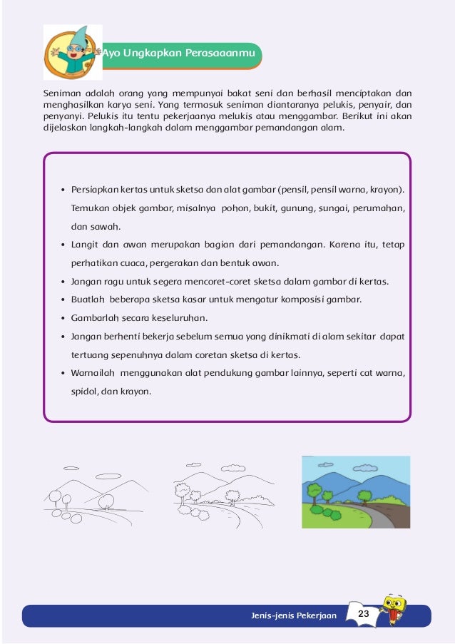 Tema 4 Berbagai Pekerjaan Kurikulum 2013bse Kelas 4 Sd