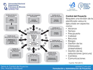 Tema 4 control de proyectos | PDF