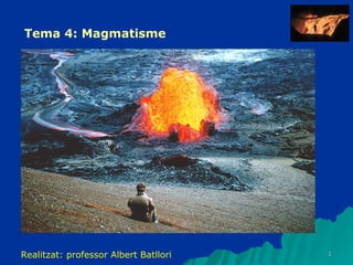 Tema 4: Magmatisme Realitzat: professor Albert Batllori  