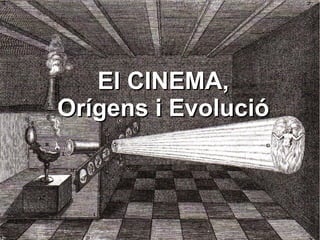 El CINEMA,El CINEMA,
Orígens i EvolucióOrígens i Evolució
 