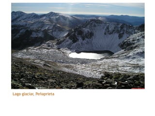 Lago glaciar, Peñaprieta
 