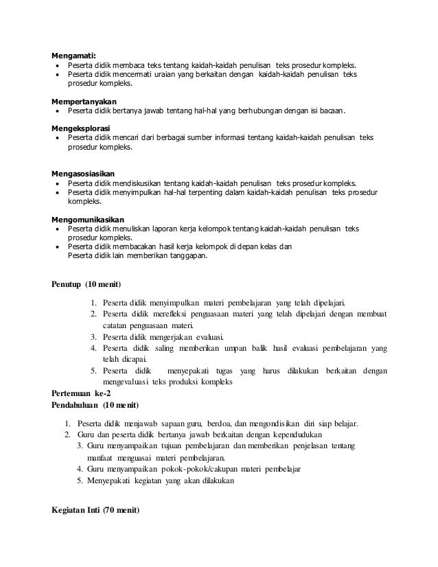 Tema 4 Kd 3 5 Dan 4 5 Prosedur Kompleks