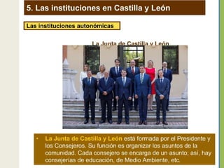 Tema 4  LA ORGANIZACIÓN DE ESPAÑA