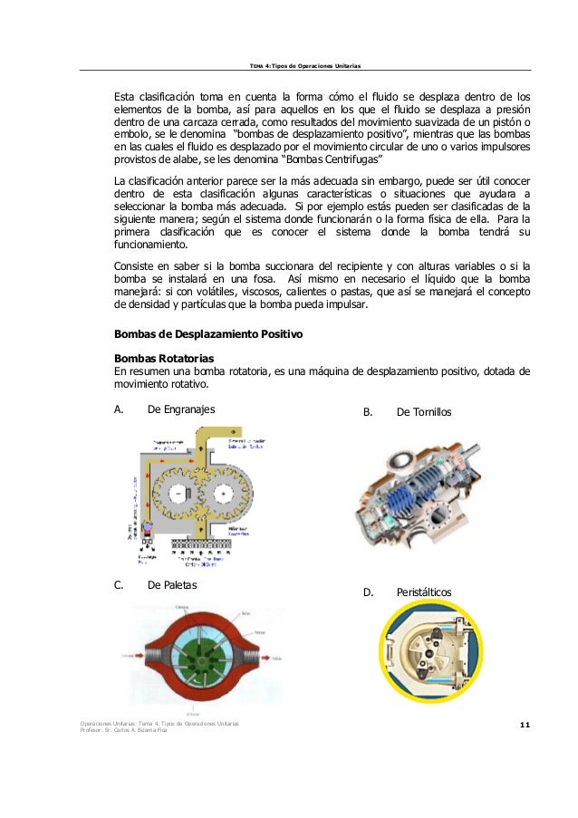Operaciones unitarias