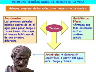 El origen de la vida